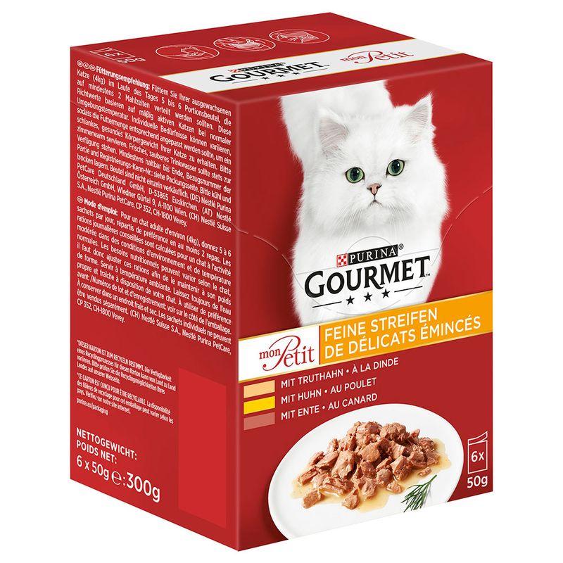 Bitiba Fai scorta Gourmet Mon Petit 48 x 50 g Alimento umido per gatti Offerta Pasqua
