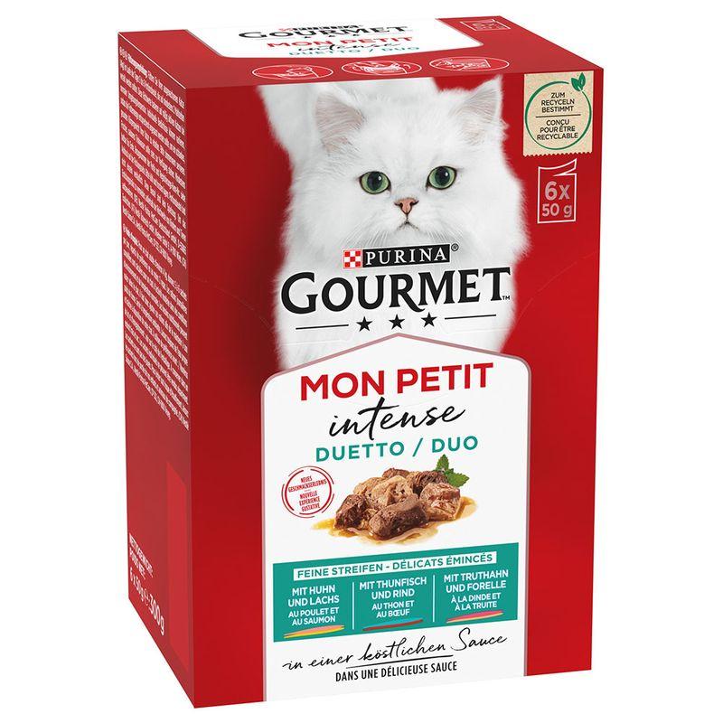 Bitiba Fai scorta Gourmet Mon Petit 48 x 50 g Alimento umido per gatti Offerta Pasqua