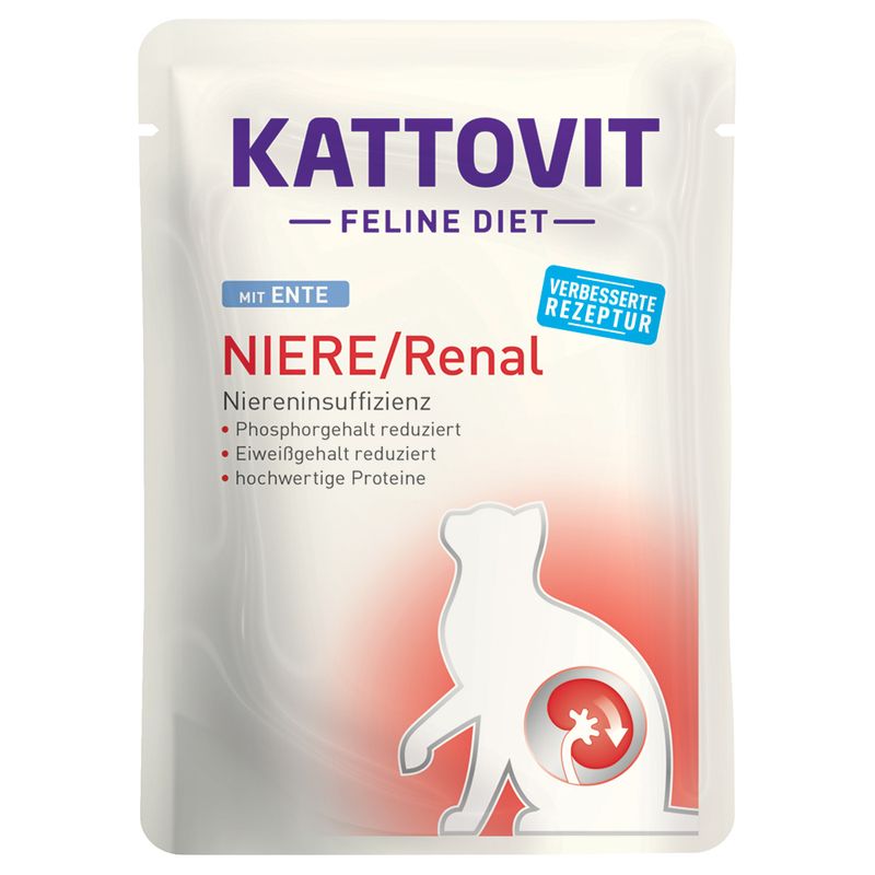 Bitiba Kattovit Renal - in busta 24 x 85 g Umido per gatto Offerta per la Festa della Mamma