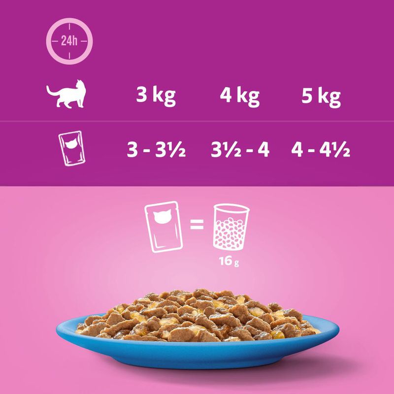 Bitiba Megapack Whiskas 1+ buste 96 x 85 g Alimento umido per gatto Online Outlet