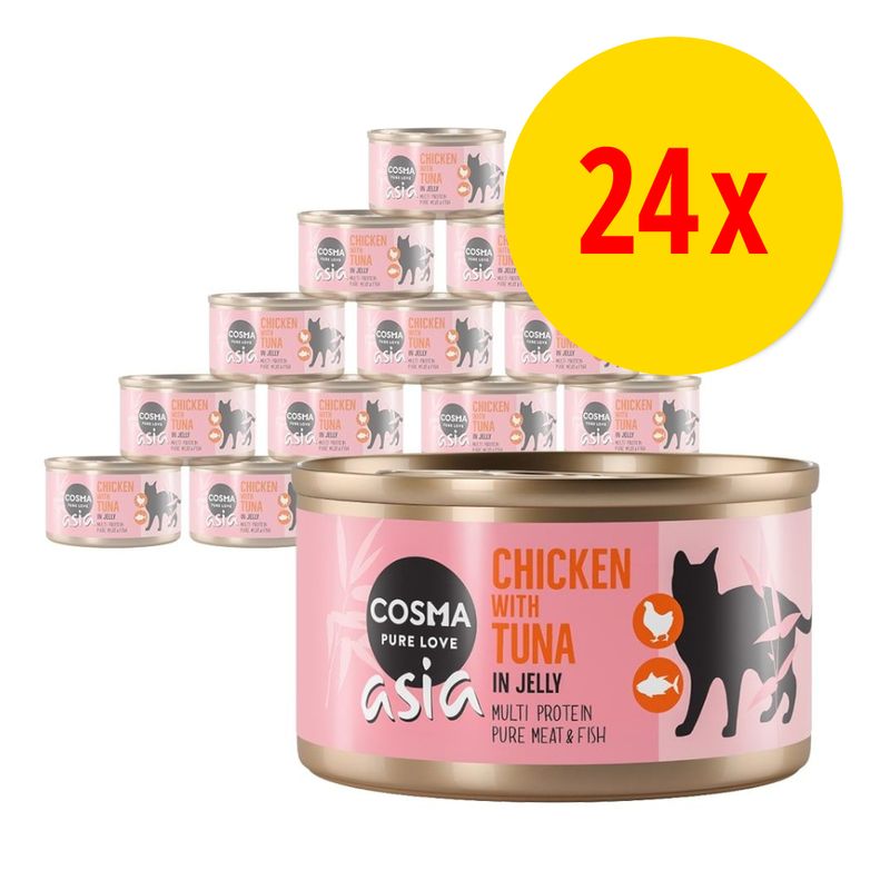Bitiba Fai scorta Cosma Asia in gelatina 24 x 85 g Lightning offer