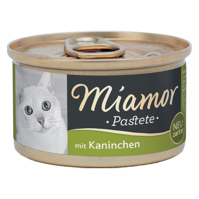 Bitiba Fai scorta Miamor Paté 24 x 85 g Alimento umido per gatti Comprane uno, ottenene uno gratis