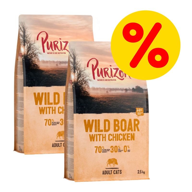 Bitiba Multipack 2 x 6 5 kg Purizon Crocchette per gatti