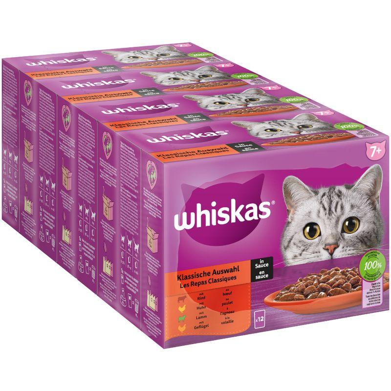 Bitiba Whiskas Senior buste 48 x 85 g Alimento umido per gatti Offerte speciali