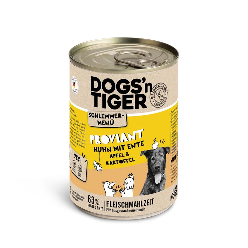 Bitiba Dogs'n Tiger Menù Gourmet 12 x 400 g Umido per cane Offerta settimanale