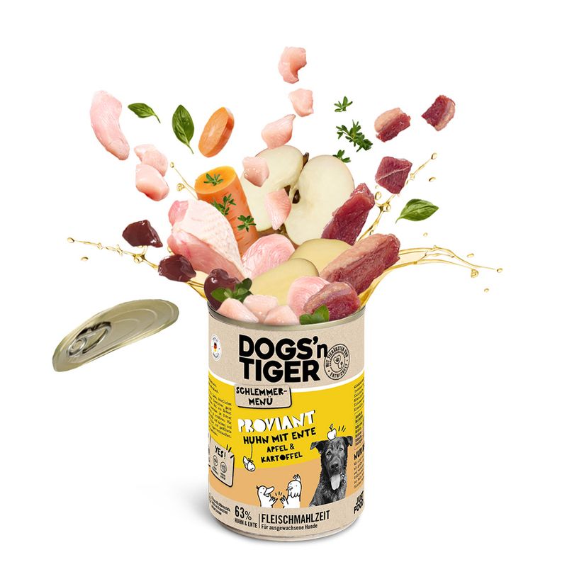 Bitiba Dogs'n Tiger Menù Gourmet 12 x 400 g Umido per cane Offerta settimanale