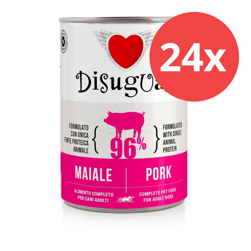 Bitiba Multipack risparmio Disugual Adult 24 x 400 g umido cane Rilascio limitato