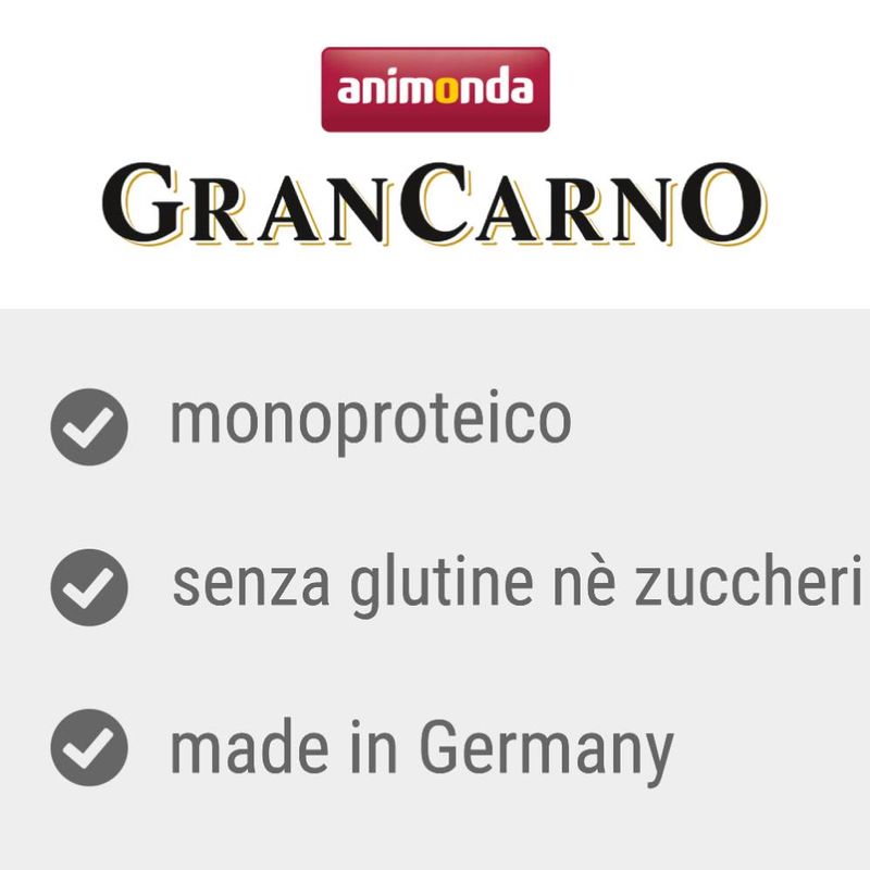 Bitiba animonda GranCarno Adult Sensitive 24 x 400 g umido per cane Fino al 65% di sconto