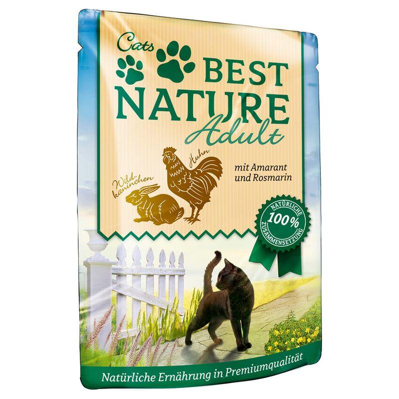 Bitiba Best Nature Cat Adult 32 x 85 g Umido per gatto Sostegno trimestrale