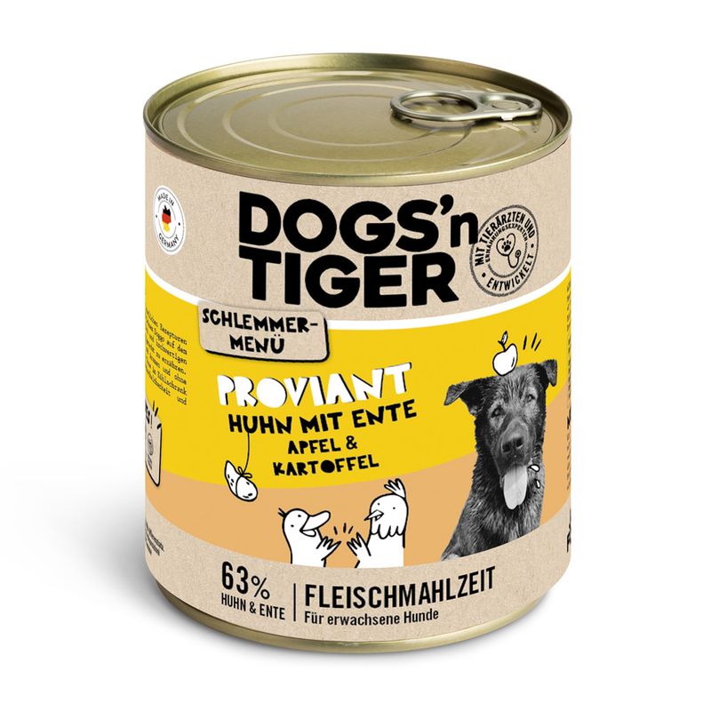 Bitiba Dogs'n Tiger Menù Gourmet 12 x 800 g Umido per cane Fino al 55% di sconto