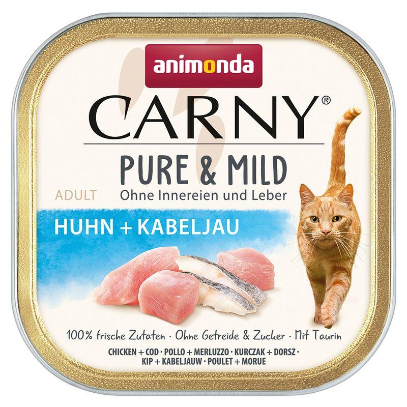 Bitiba animonda Carny Adult Pure & Mild 64 x 100 g Umido per gatto 50% di sconto con spedizione gratuita