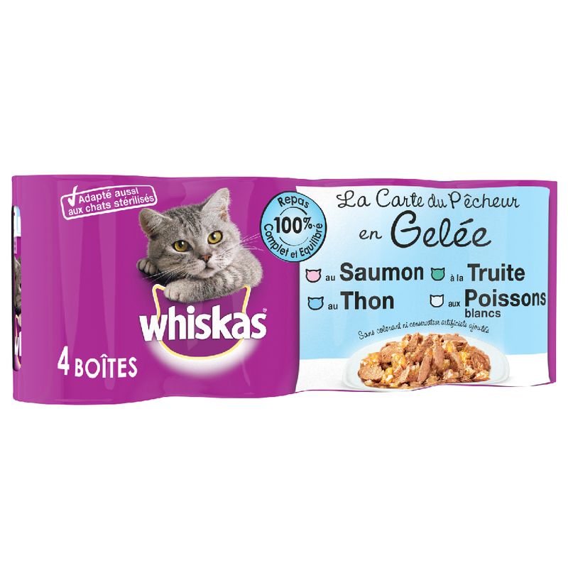 Bitiba Fai scorta Whiskas La Carte 24 x 390 / 400 g Trasporto libero internazionale