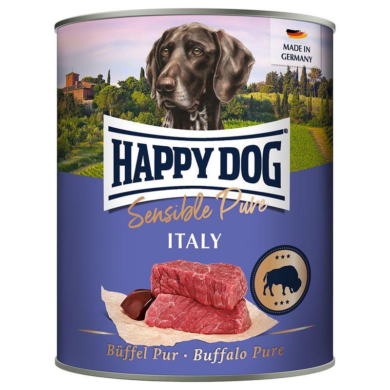 Bitiba Fai scorta Happy Dog Sensible Pure 24 x 800 g Alimento umido per cani Esporta salva