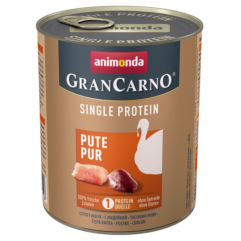 Bitiba Fai scorta animonda GranCarno Adult Single Protein 24 x 800 g Qualità