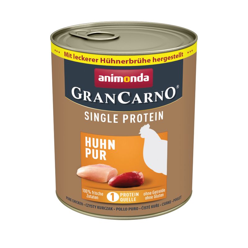 Bitiba Fai scorta animonda GranCarno Adult Single Protein 24 x 800 g Qualità