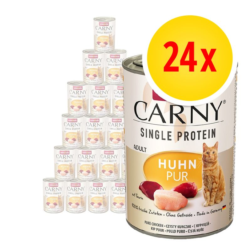 Bitiba Fai scorta animonda Carny Single Protein Adult 24 x 400 g