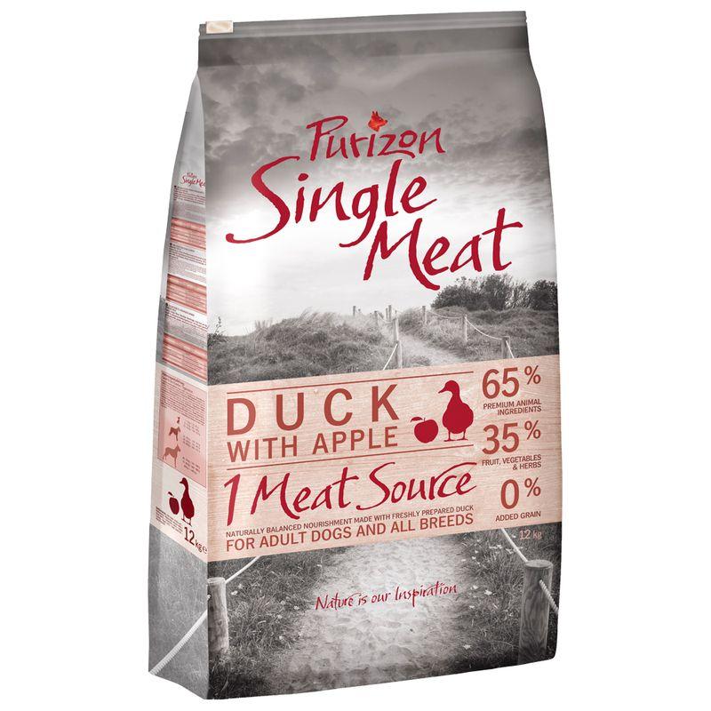 Bitiba Fai scorta Purizon Single Meat Adult 2 x 12 kg Crocchette per cani Spedizione Gratuita
