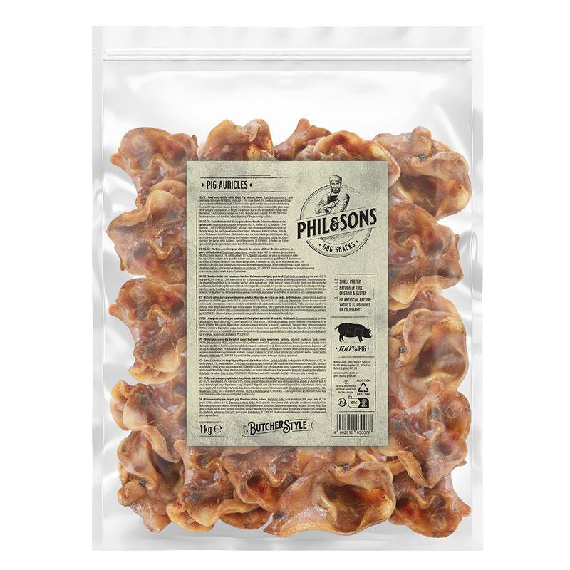 Bitiba Phil & Sons Padiglioni auricolari di maiale Snack per cani Fino Al -60%