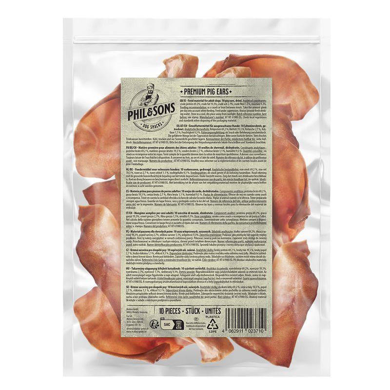 Bitiba Phil & Sons Orecchie di Maiale Premium Snack per cani Prezzo Ridotto