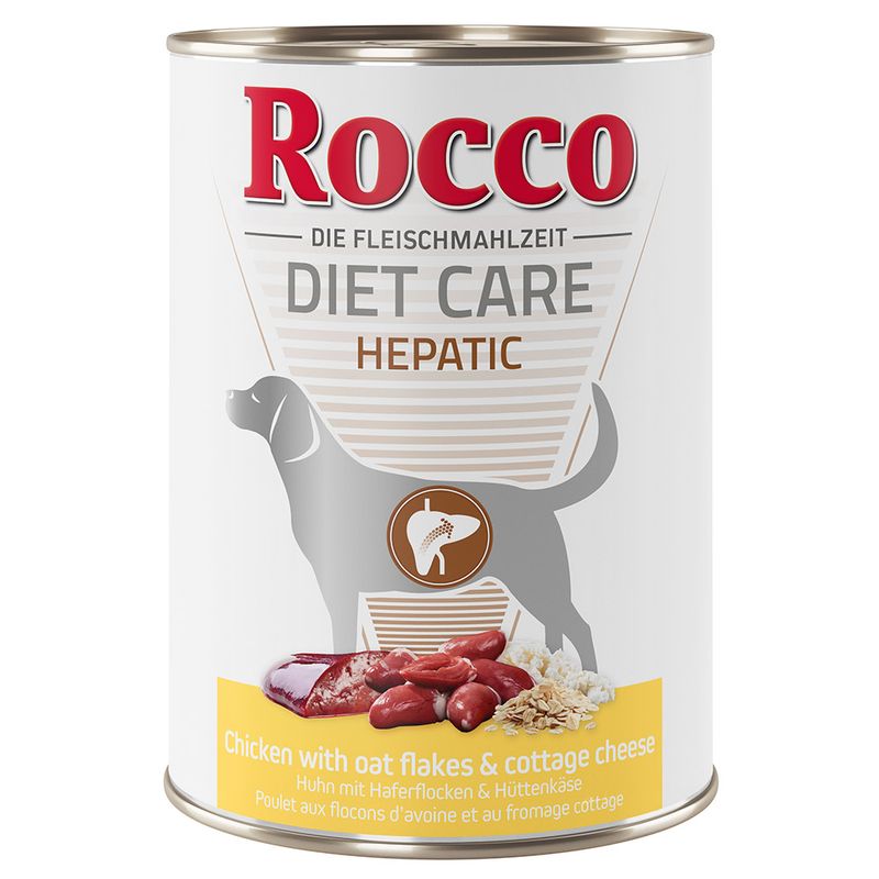 Bitiba Rocco Diet Care Hepatic Pollo con Fiocchi di avena & Formaggio cottage 400 g Sconto