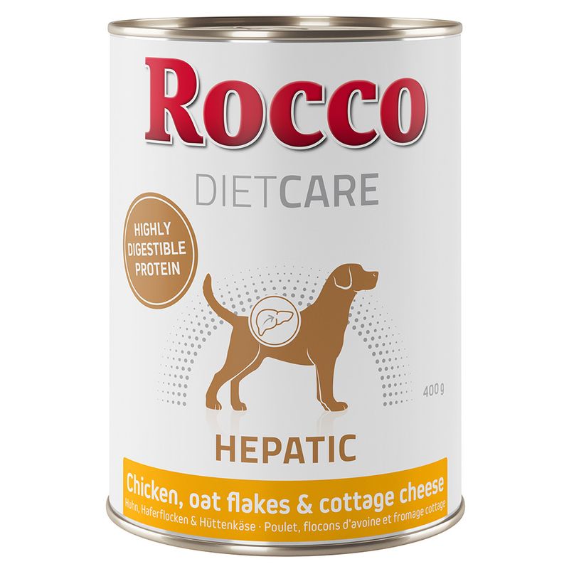 Bitiba Rocco Diet Care Hepatic Pollo con Fiocchi di avena & Formaggio cottage 400 g Sconto