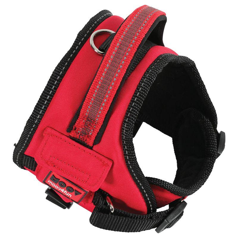 Bitiba Pettorina regolabile per cani Zolux Moov Comfort colore rosso In Saldo