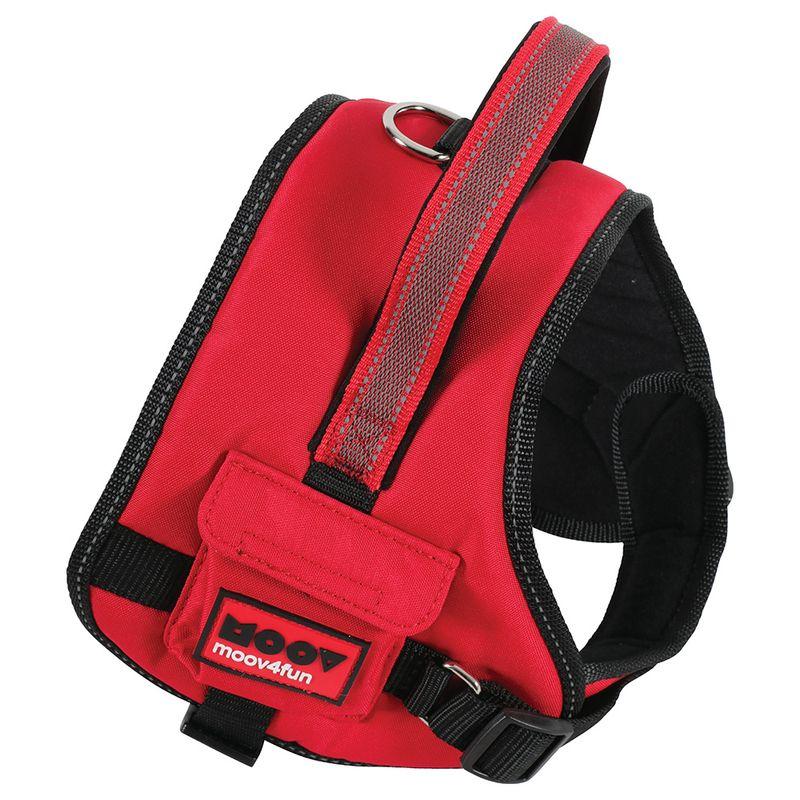 Bitiba Pettorina regolabile per cani Zolux Moov Comfort colore rosso In Saldo