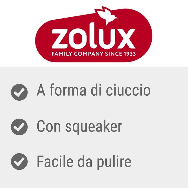 Bitiba Gioco per cani Zolux Ciuccio Pop blu Spedizione gratuita