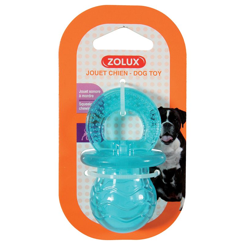 Bitiba Gioco per cani Zolux Ciuccio Pop blu Spedizione gratuita