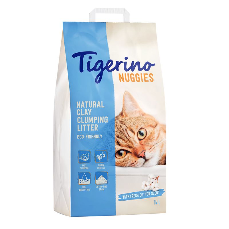 Bitiba Lettiera Tigerino Nuggies (Ultra) - fiori di cotone