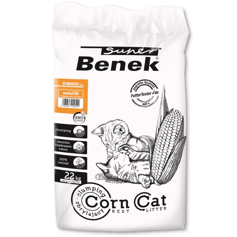 Bitiba Lettiera Super Benek Corn Cat Natural Offerta Giorno del Papà