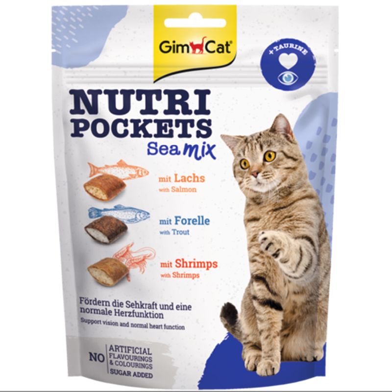 Bitiba GimCat Nutri Pockets Snack per gatti Vendita calda