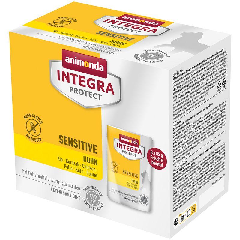 Bitiba Animonda Integra Protect Adult Sensitive 8 x 85 g umido per gatto