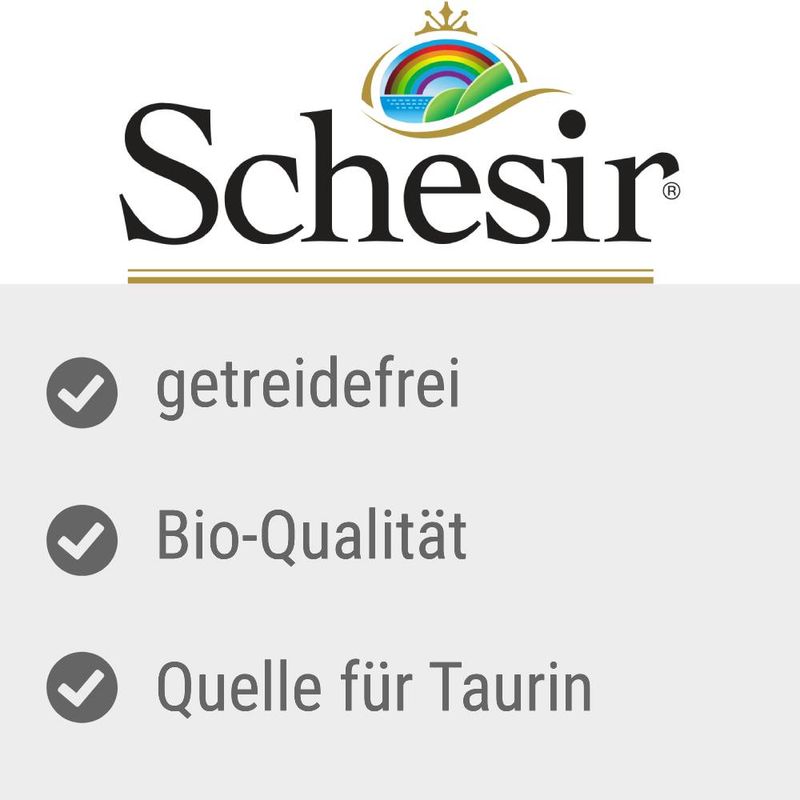 Bitiba Schesir Bio Buste 8 x 85 g Umido per gatto Prezzo basso