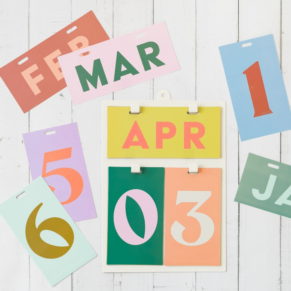 Sbam Design Calendario perpetuo da parete Sconto