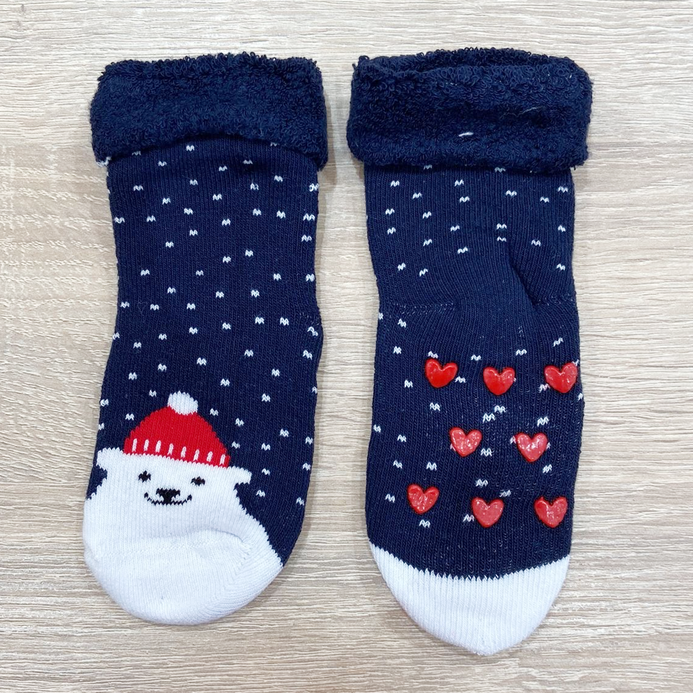 Sbam Design Box di 3 Calze antiscivolo in cotone baby – Christmas In Linea