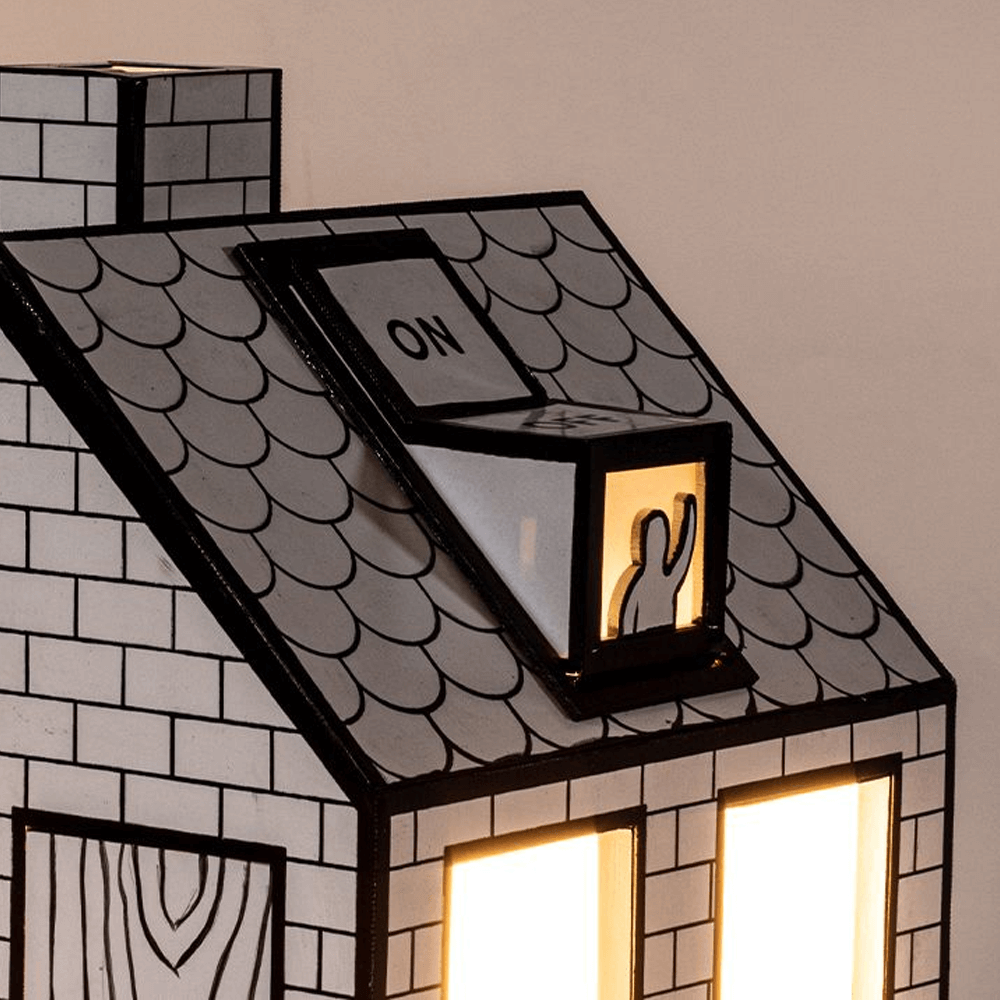 Sbam Design On Off Lamp – Lampada da tavolo in carta riciclata 2025