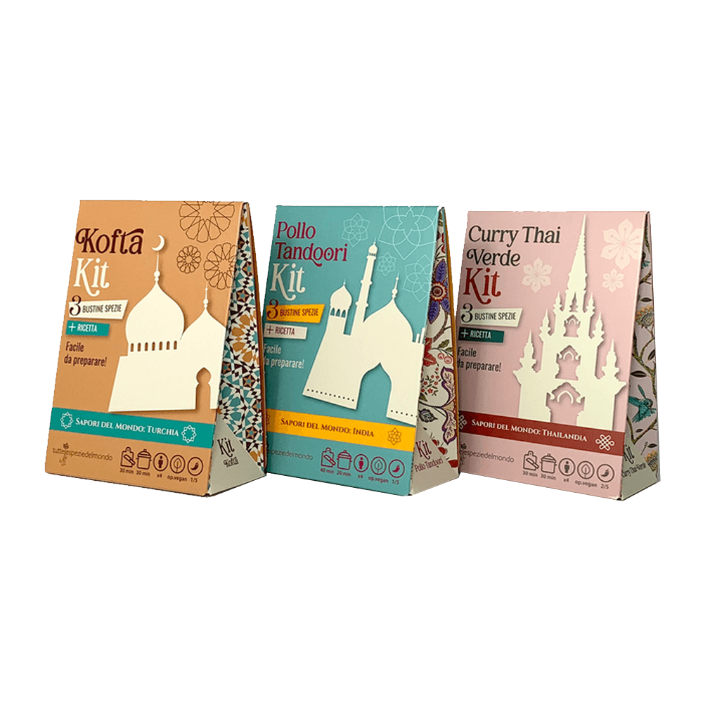 Sbam Design Box di tre kit ricette verso le Americhe Economico