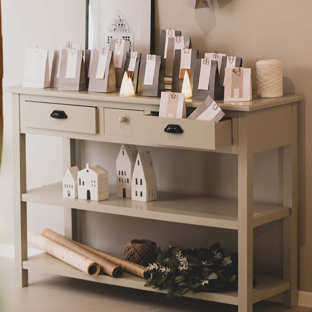 Sbam Design Set di 24 sacchettini calendario dell’ avvento Moda