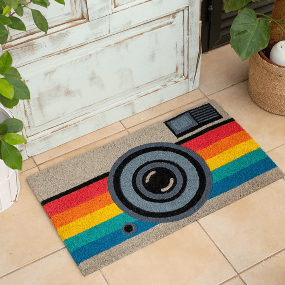Sbam Design Zerbino rettangolare – Fotocamera retrò Promozione Limitata