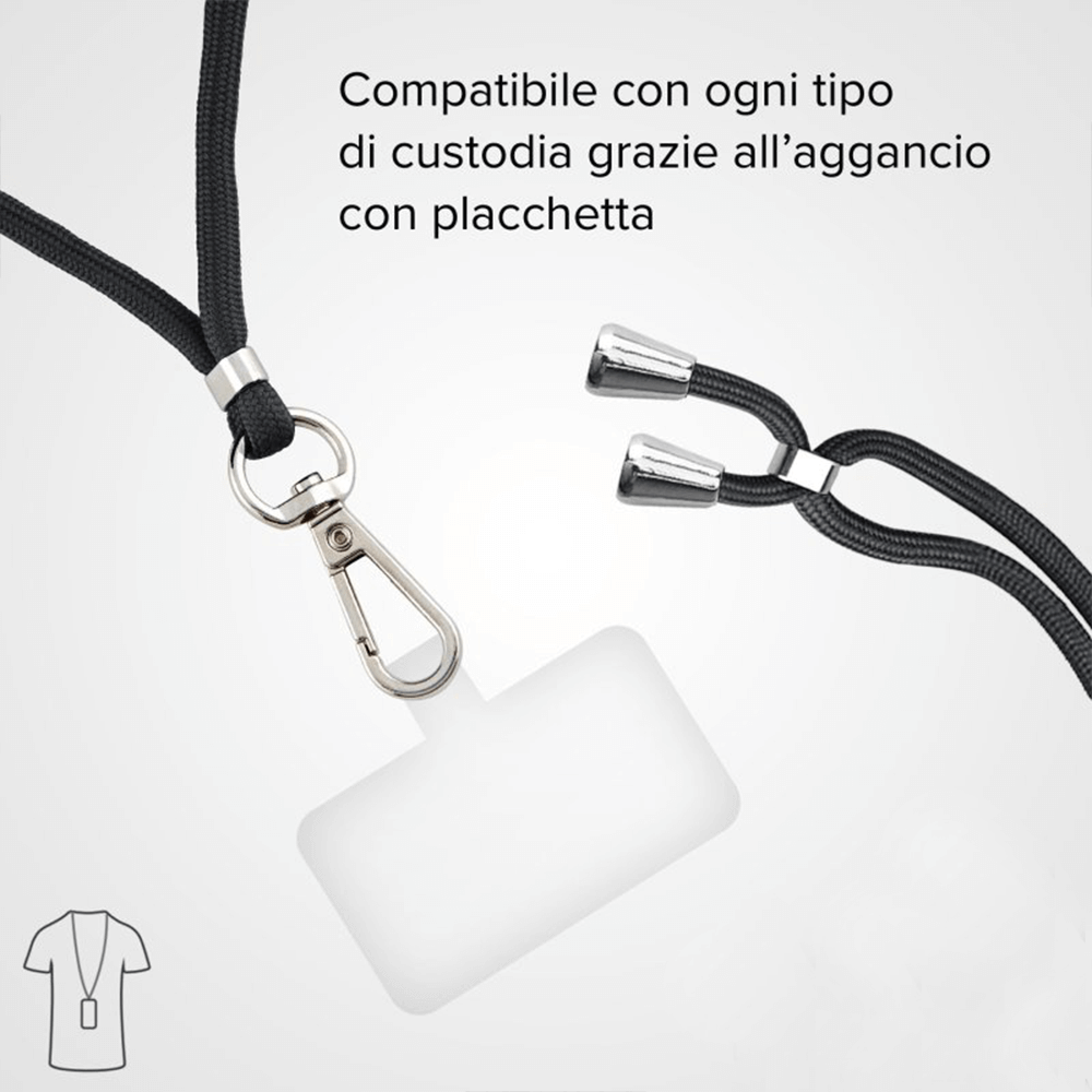 Sbam Design Cordino per cellulare universale regolabile – monocolore Saldi Di Fabbrica