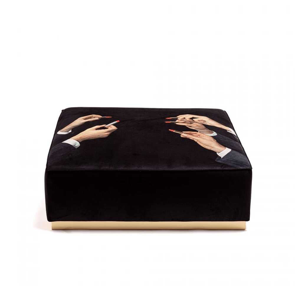 Sbam Design Pouf Toiletpaper – Lipstick Black 2025