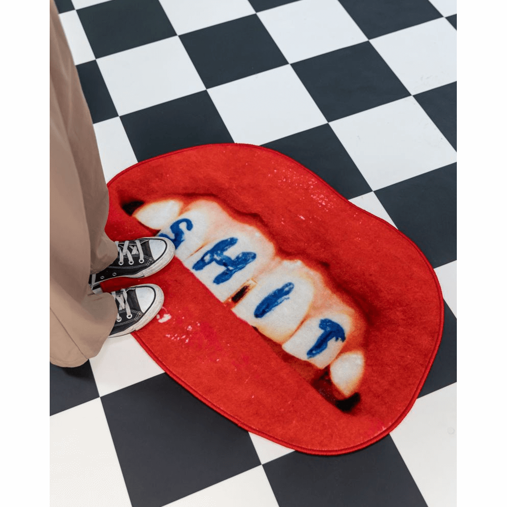Sbam Design Piccolo tappeto sagomato Toiletpaper – Shit Offerte