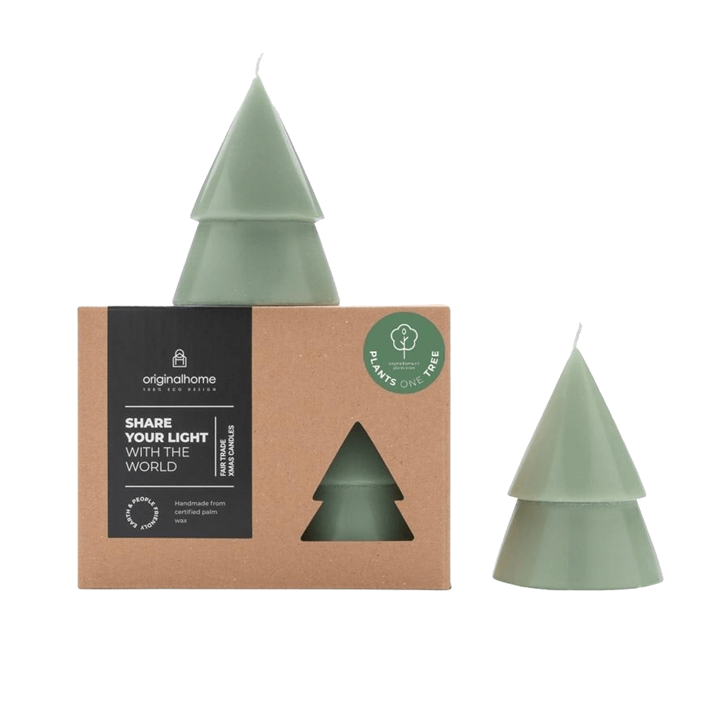 Sbam Design Set di 2 Candele Albero di Natale Italy