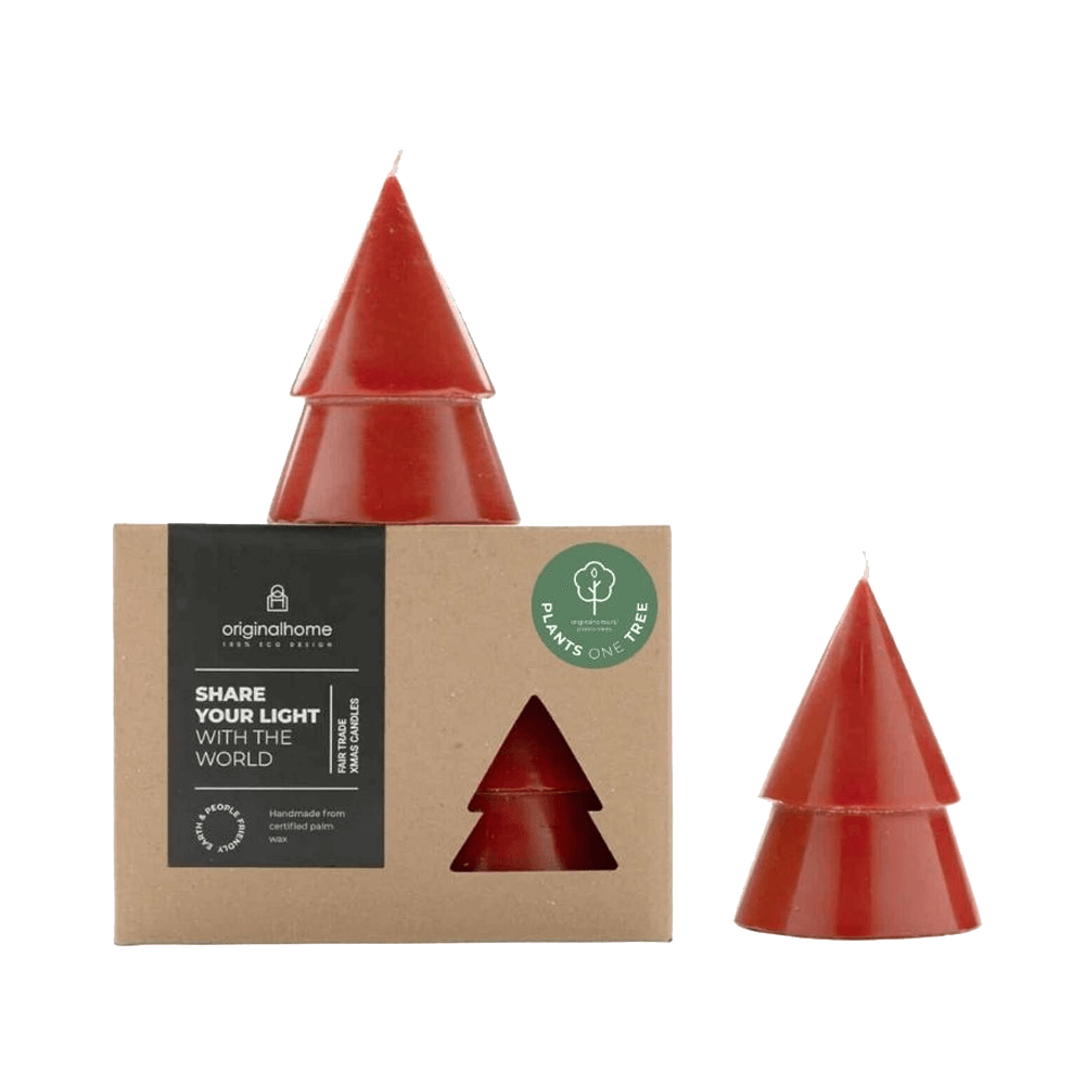 Sbam Design Set di 2 Candele Albero di Natale Italy