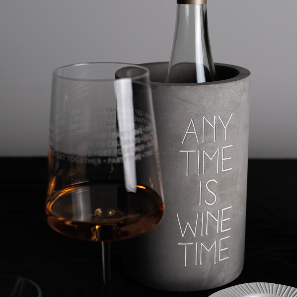 Sbam Design Glacette per vino in cemento Qualità