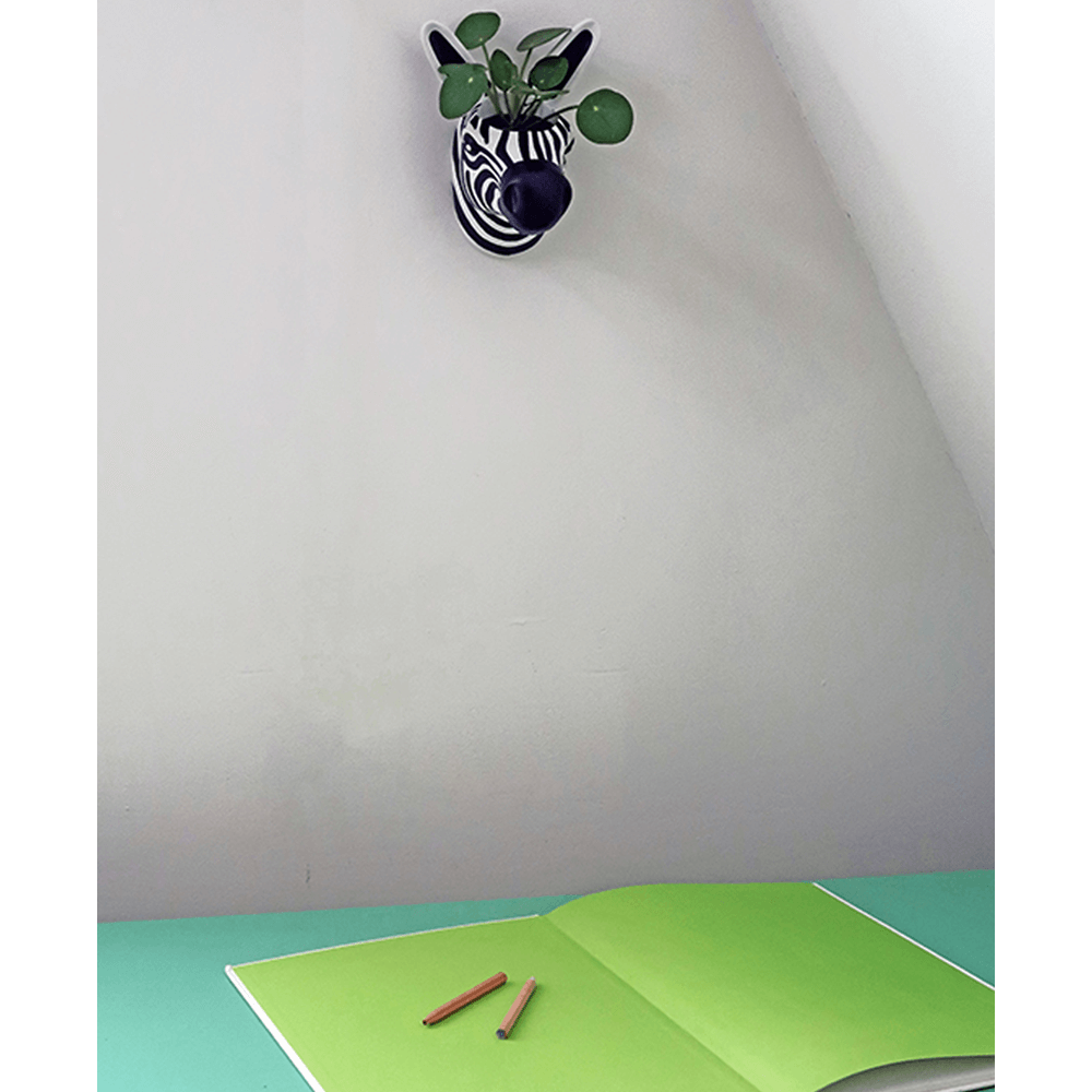 Sbam Design Vaso da parete – zebra Promozione