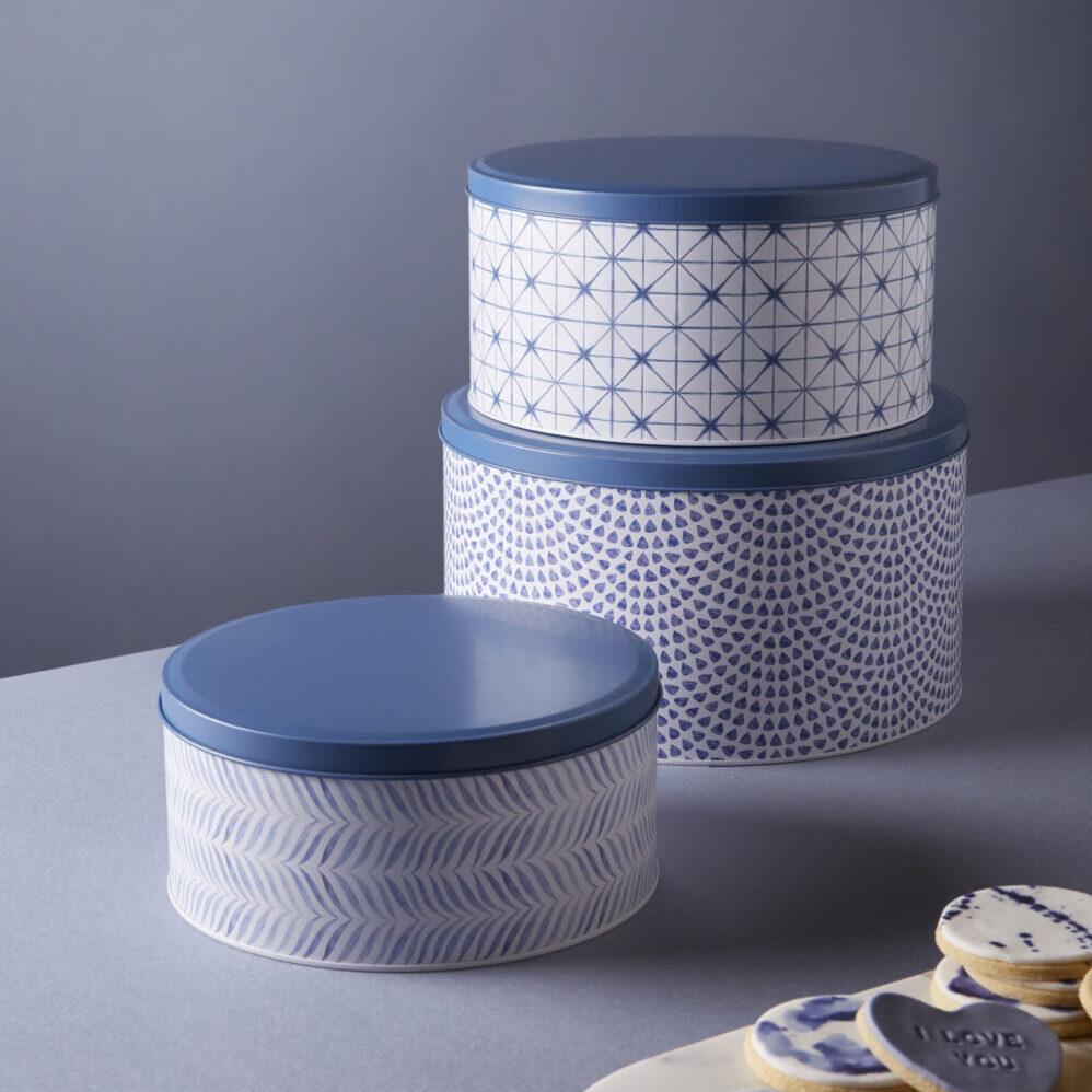 Sbam Design Set 3 scatole in latta – Cerulean Collection Convenienza