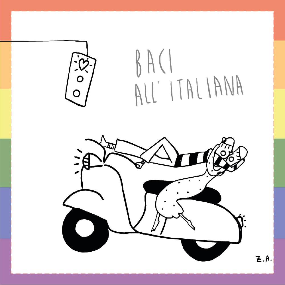 Sbam Design Vassoio Vespa – Baci all’italiana Economico