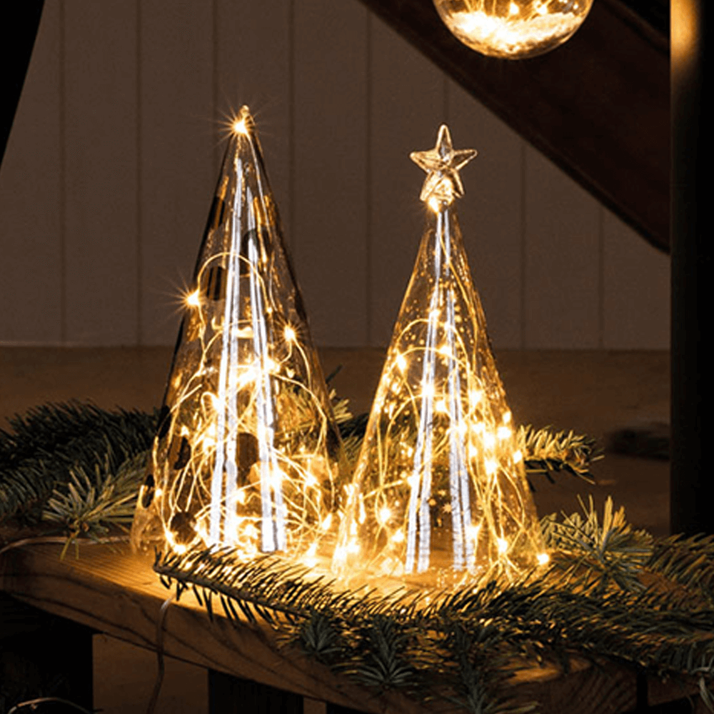 Sbam Design Decorazione Albero di Natale con lucine Moda